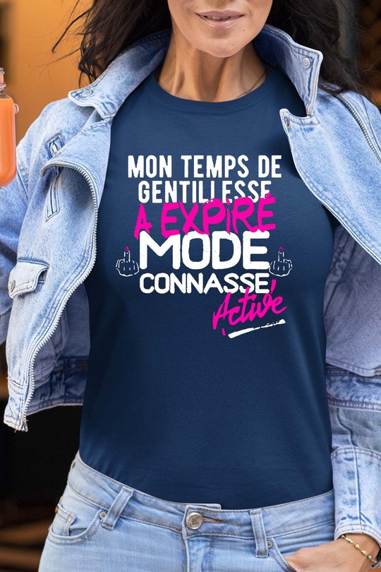 Gentillesse Terminée - Tshirt Femme-MARINE