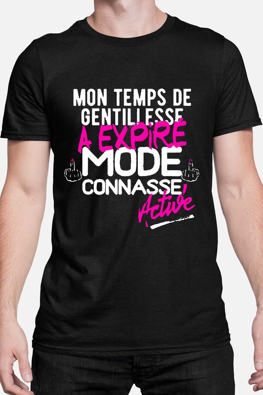 Gentillesse Terminée - Tshirt Homme-NOIR