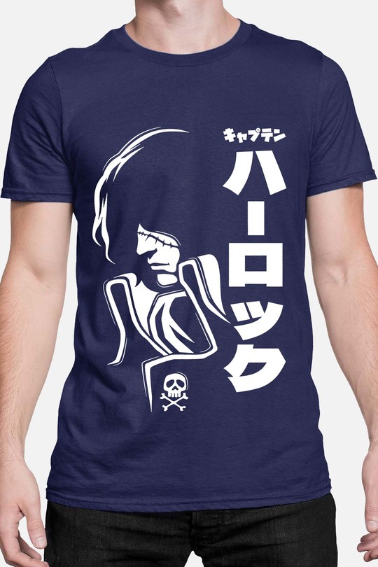 ALBATOR harlock - Tshirt Homme-MARINE