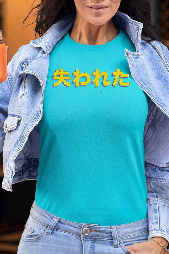 lost jp - Tshirt Femme - FC-TURQUOISE