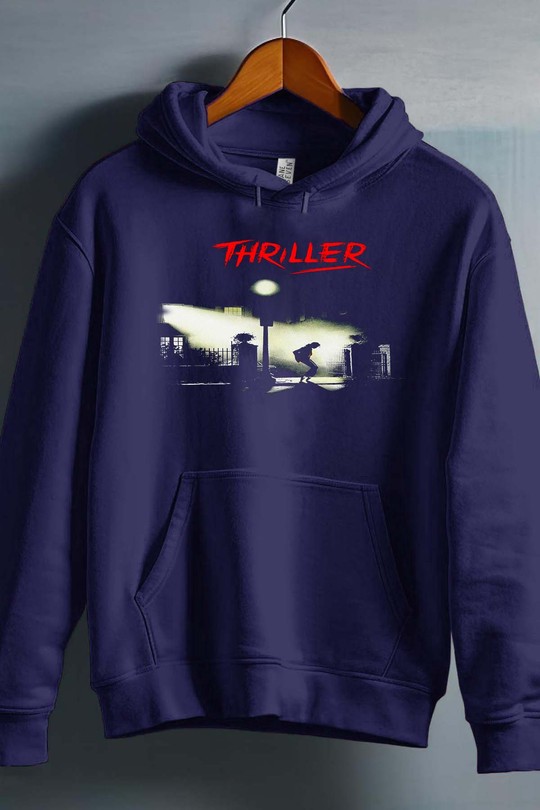 Midnight Thriller - Sweat capuche Homme-MARINE