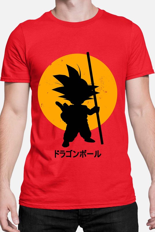 DBZ petit goku - Tshirt Homme-ROUGE