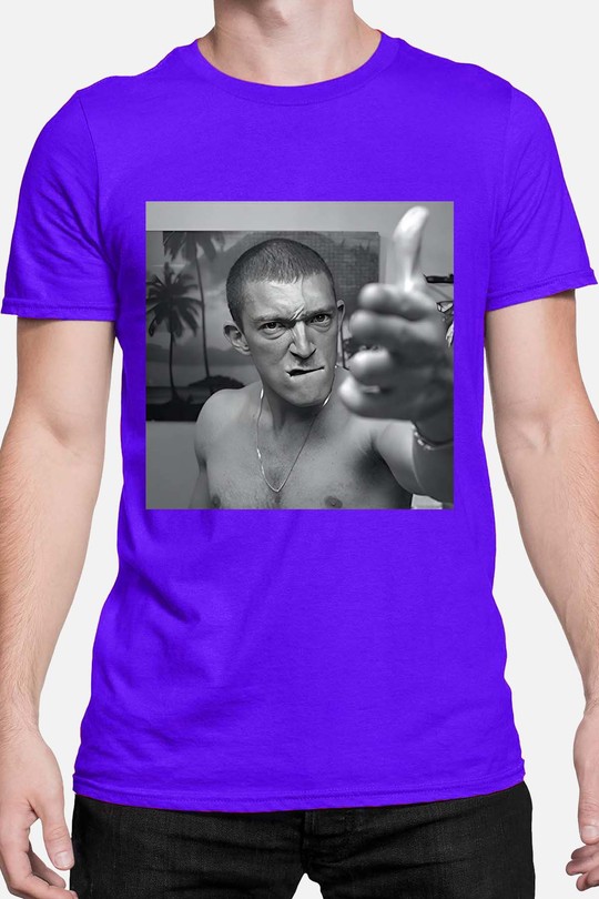 La Haine - Tshirt Homme-BLEU ROI