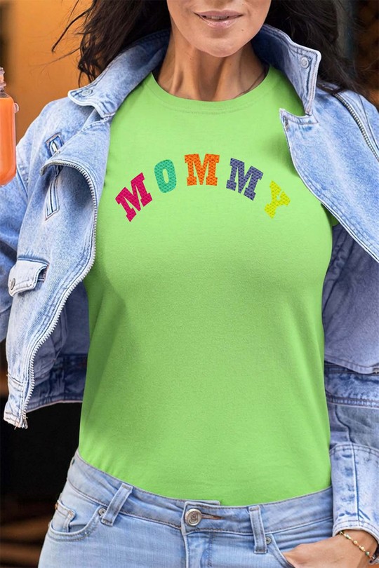 WOOL MOMMY - Tshirt Femme - FC-VERT CLAIR