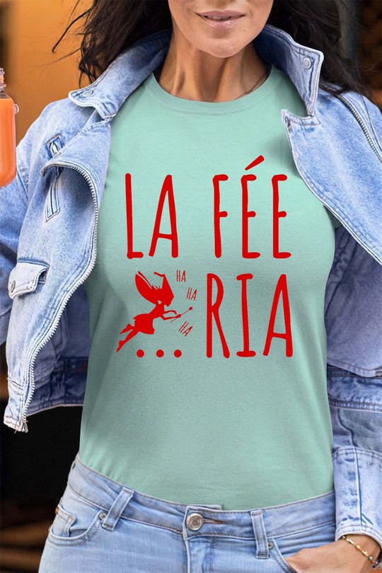 la fairy Fee Ria - Tshirt Femme - FC-VERT D EAU
