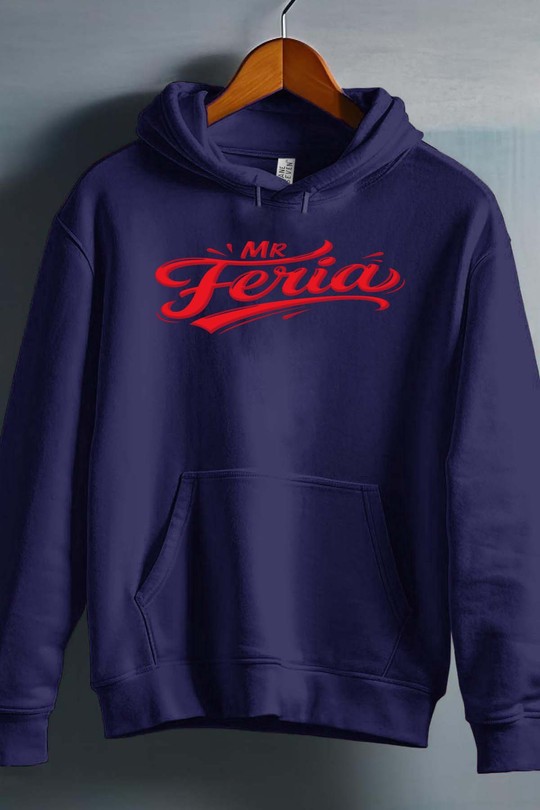 mr feria - Sweat capuche Homme-MARINE