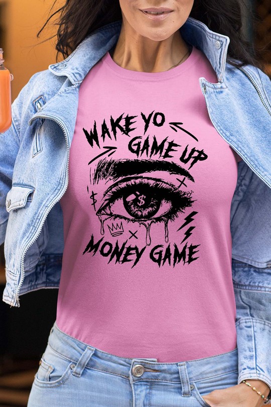 wake game up - Tshirt Femme-ROSE