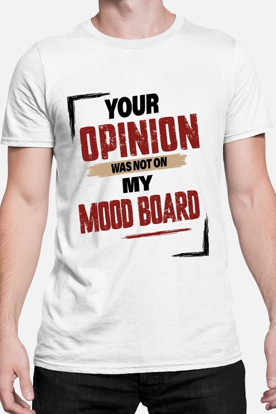 my mood - Tshirt Homme-BLANC