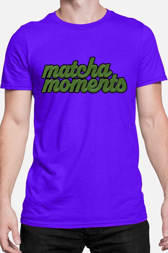 matcha moments - Tshirt Homme-BLEU ROI