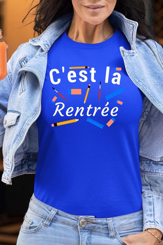 la rentree tools - Tshirt Femme-BLEU ROI