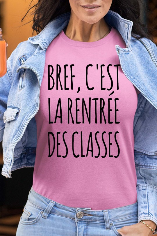 rentree des cmasses - Tshirt Femme-ROSE