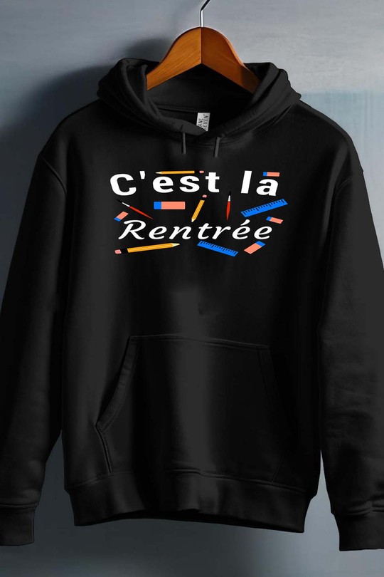 la rentree tools - Sweat capuche Homme-NOIR
