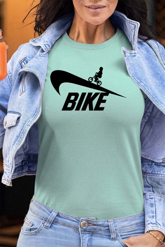 nike bike - Tshirt Femme - FC-VERT D EAU