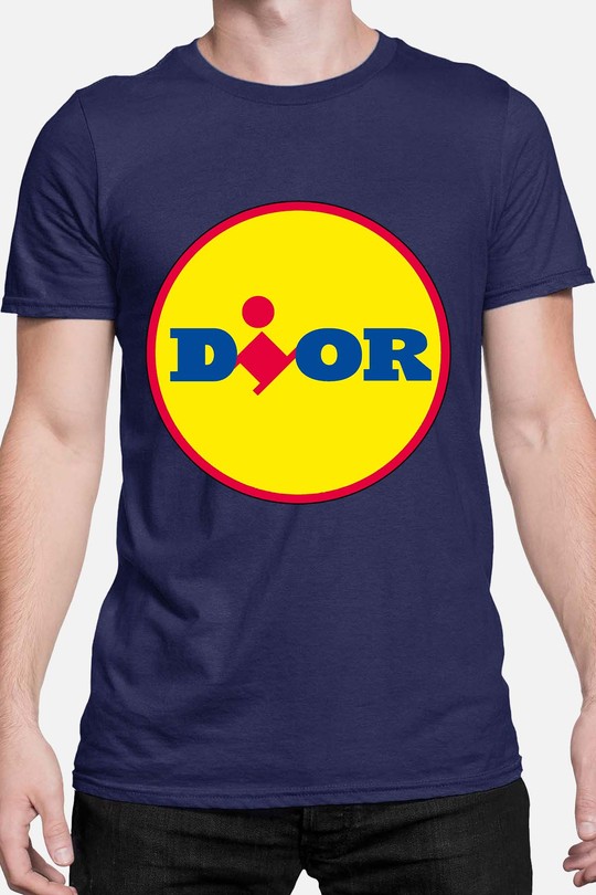Li dior - Tshirt Homme-MARINE