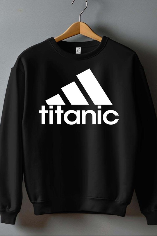 titanic adid - Sweat Col Rond Homme-NOIR