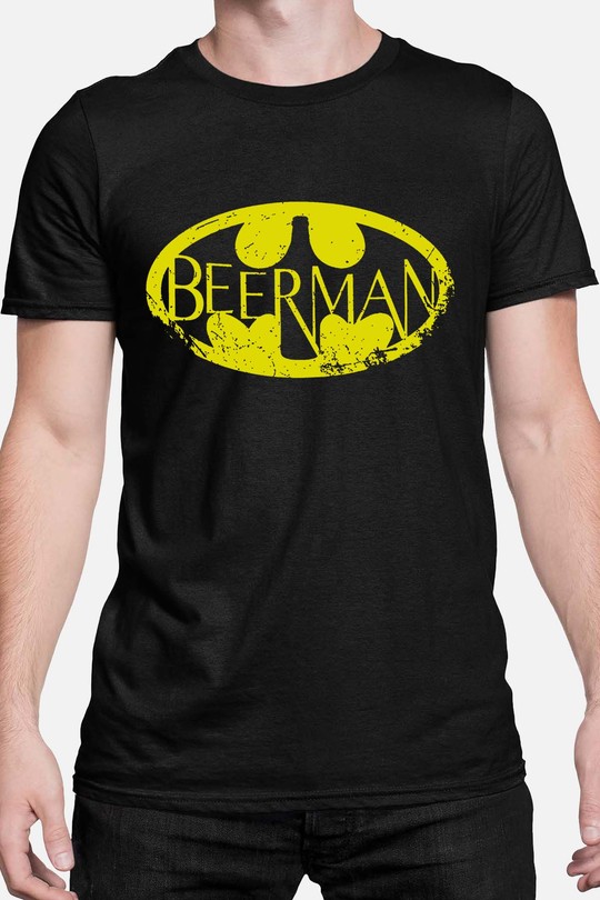 BAtbeerman - Tshirt Homme-NOIR