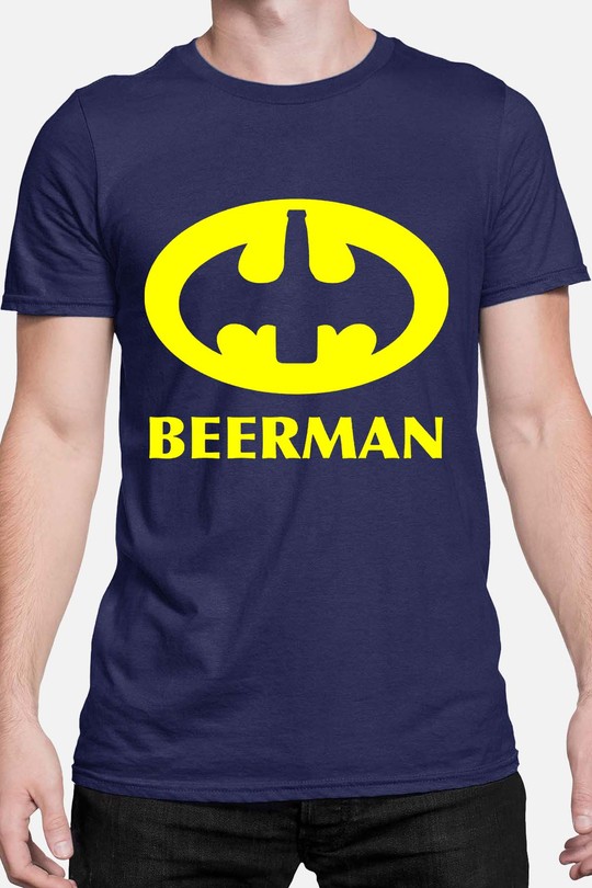 beerman - Tshirt Homme-MARINE