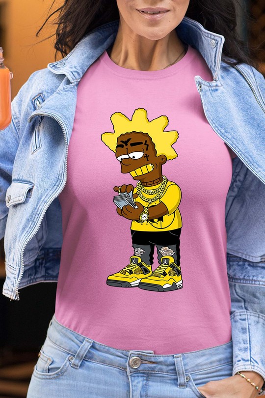 PRINCE Rebelle - Tshirt Femme-ROSE