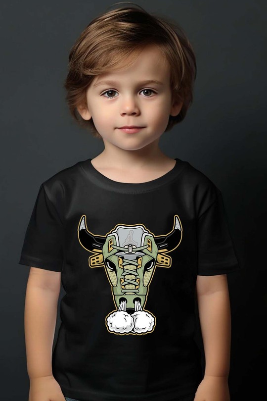 Masque Sacré - Tshirt Garçon-NOIR