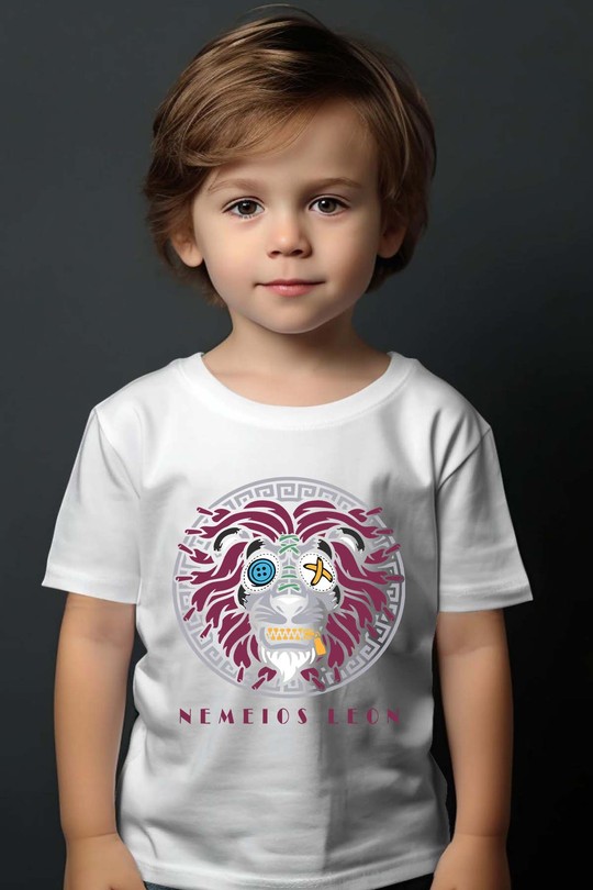 Roi Antique - Tshirt Garçon-BLANC