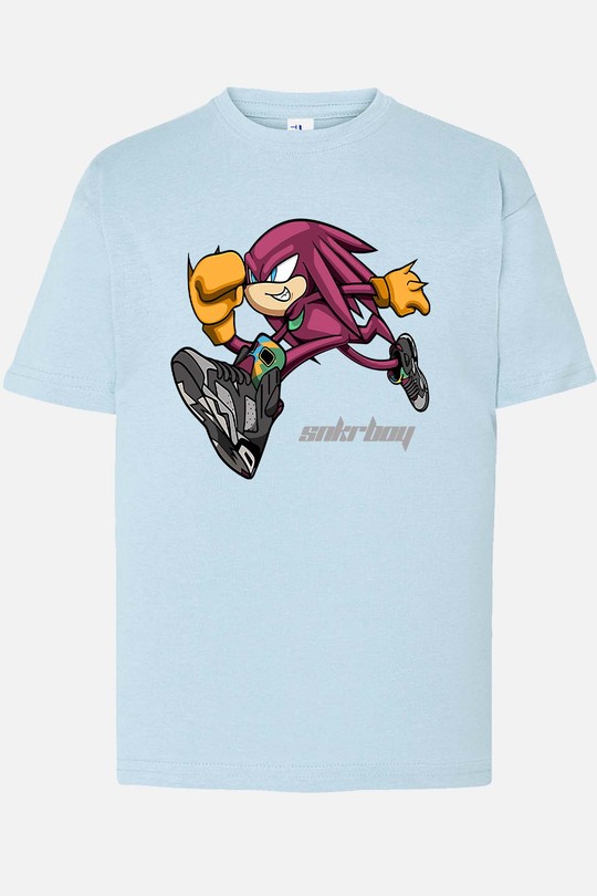 Vitesse Rebelle SONIC - Tshirt Garçon-BLEU CIEL