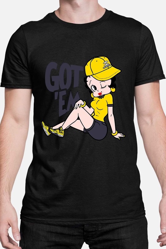 Gamin  GET EM - Tshirt Homme-NOIR