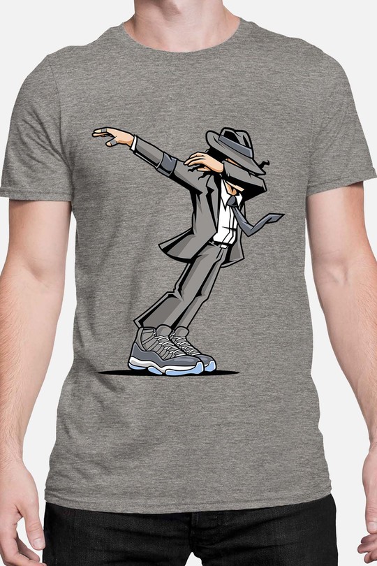 Ombre en Mouvement - Tshirt Homme-GRIS