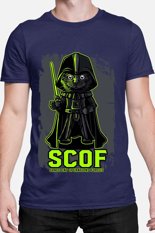 cat vider - Tshirt Homme-MARINE