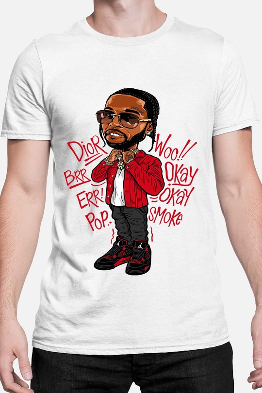 Roi du Hood - Tshirt Homme-BLANC