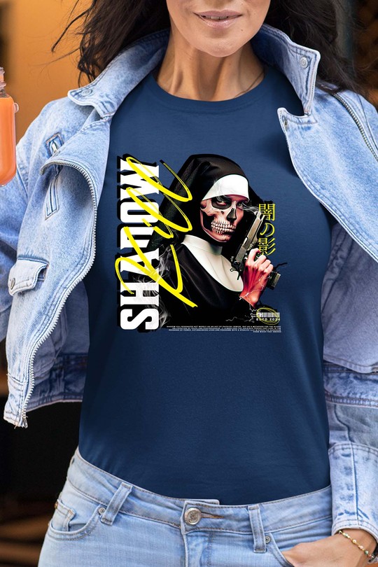 Shadow Kill - Tshirt Femme-MARINE