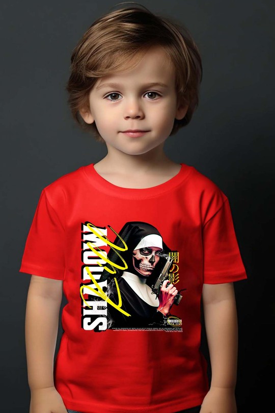 Shadow Kill - Tshirt Garçon-ROUGE