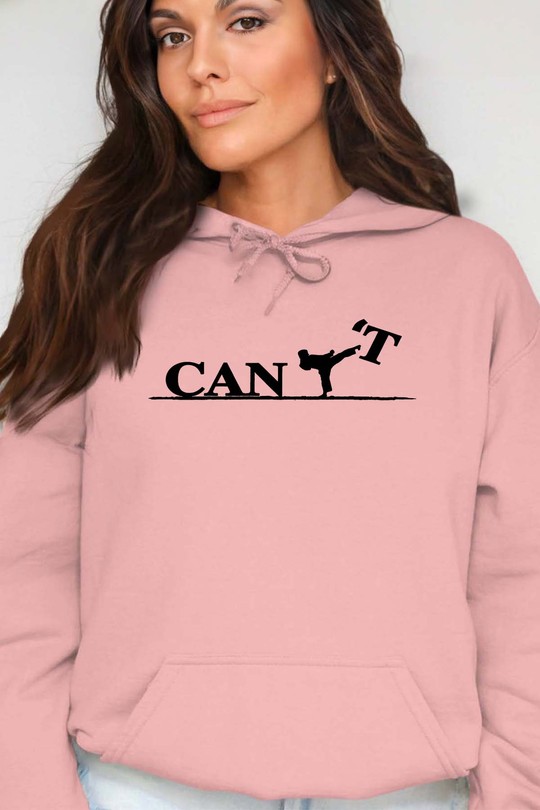 can x t - Sweat Capuche Femme-ROSE