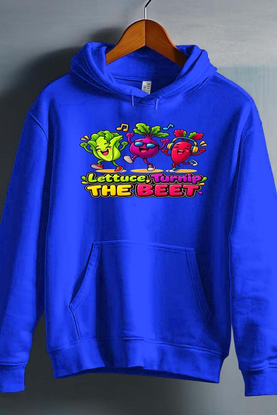 lettuce the beet - Sweat capuche Homme-BLEU ROI