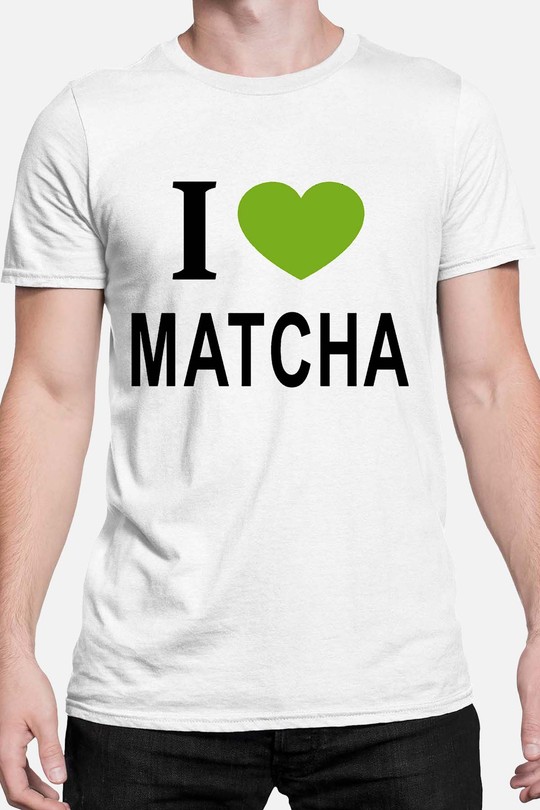i love matcha k - Tshirt Homme-BLANC