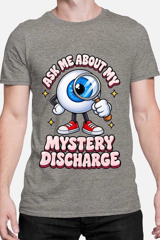 ask my mystery - Tshirt Homme-GRIS