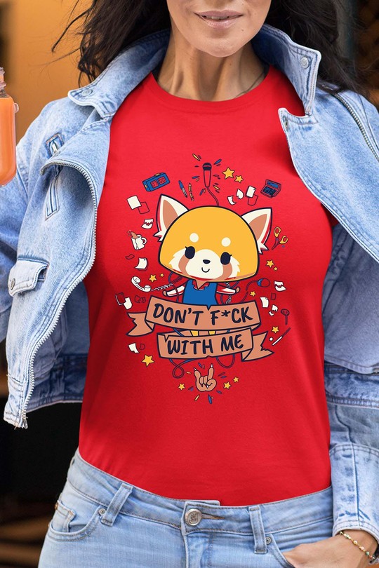 Cat SFWM - Tshirt Femme-ROUGE