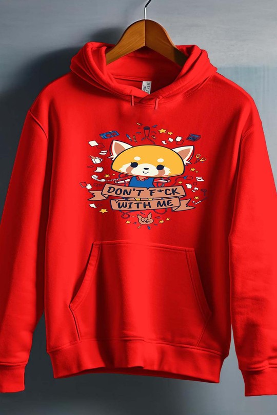Cat SFWM - Sweat capuche Homme-ROUGE