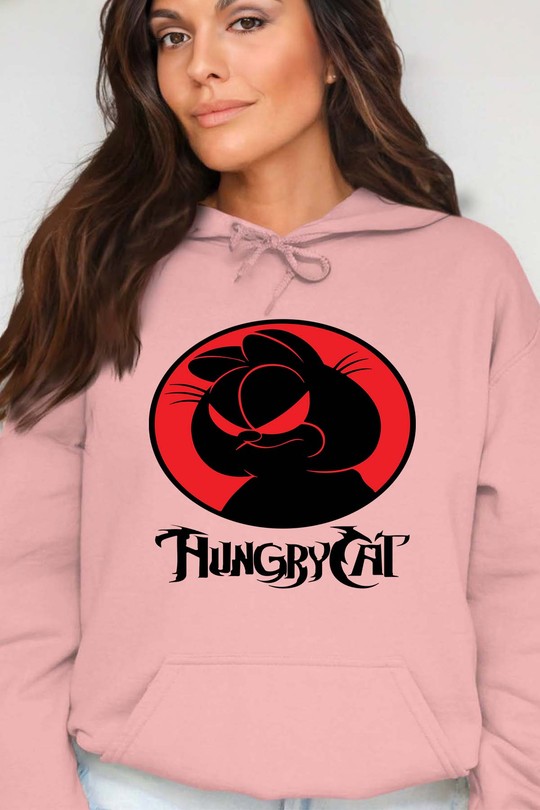 ANIME (48) - Sweat Capuche Femme-ROSE
