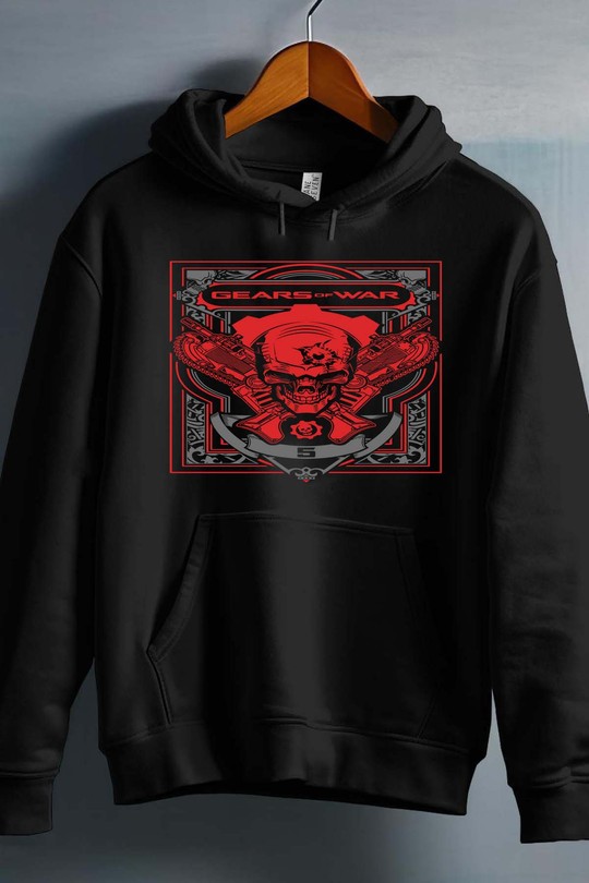 ANIME (57) - Sweat capuche Homme-NOIR
