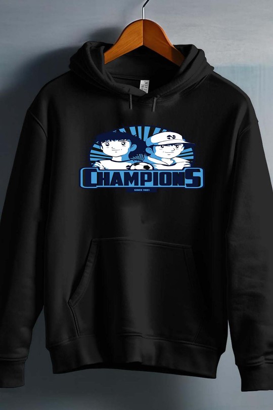 ANIME (59) - Sweat capuche Homme-NOIR