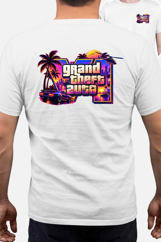 Grand TA 6 - Tshirt Homme AR CR-BLANC
