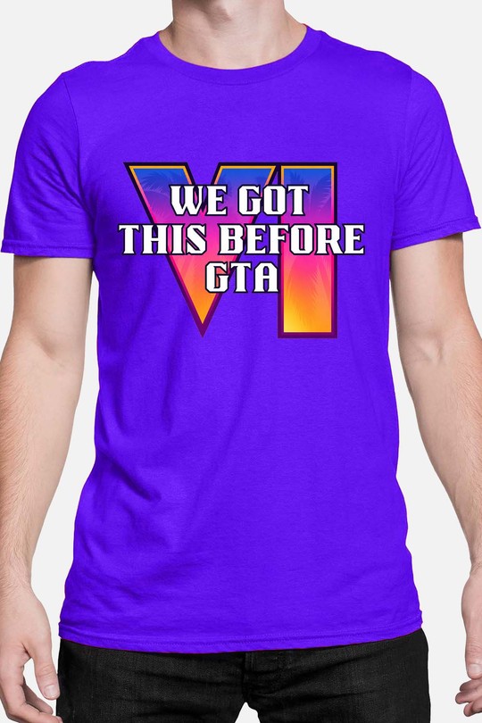 Gta Got - Tshirt Homme-BLEU ROI