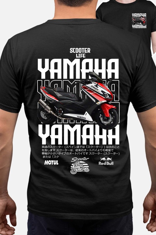TMax Scooter Life - Tshirt Homme AR CR-NOIR