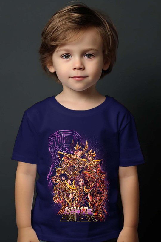 saint zod 2 - Tshirt Garçon-MARINE