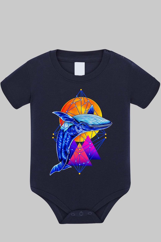 ocean prism - Body bébé-MARINE