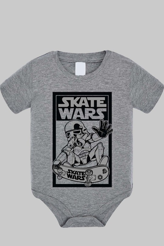 Skate Wars - Body bébé-GRIS