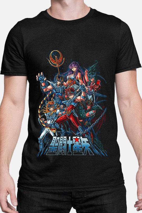 saint zod - Tshirt Homme-NOIR