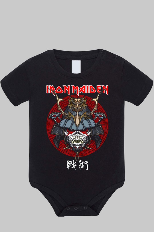 iron m samurai - Body bébé-NOIR