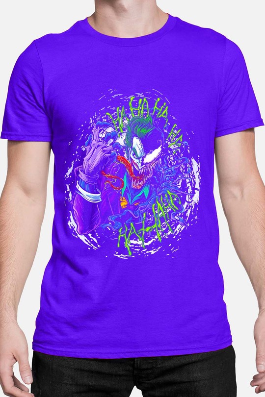 Joker Madness - Tshirt Homme-BLEU ROI