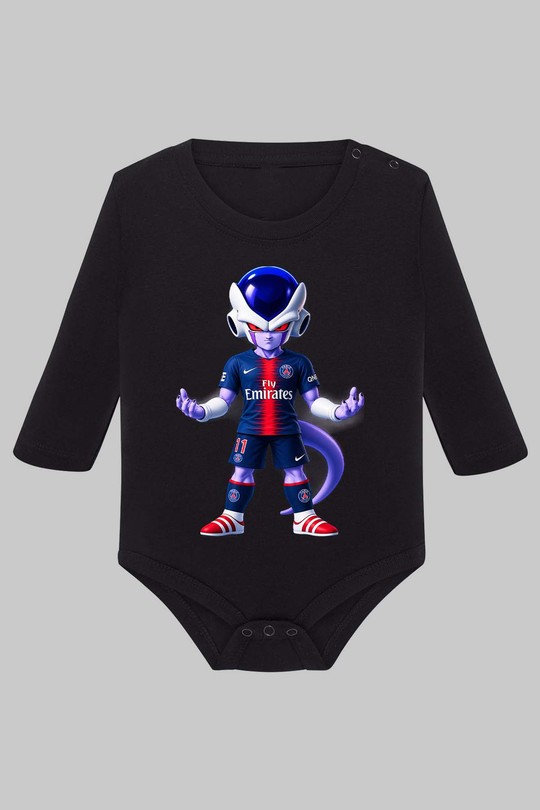 freezer  Paname - Body Manche longue bébé-NOIR